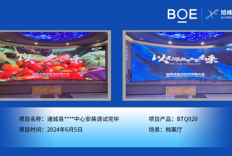 湖北通城縣****中心安裝調試完畢