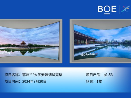 昌都鄂州***大學安裝調試完畢