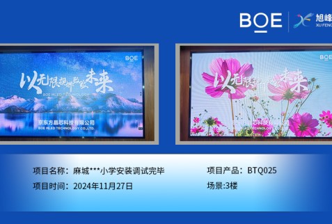 湖北麻城***小學安裝調試完畢