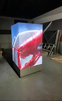 銅陵東西湖P2.0安裝完畢   尺寸：0.96x1.6x3   像素點：1440x800
