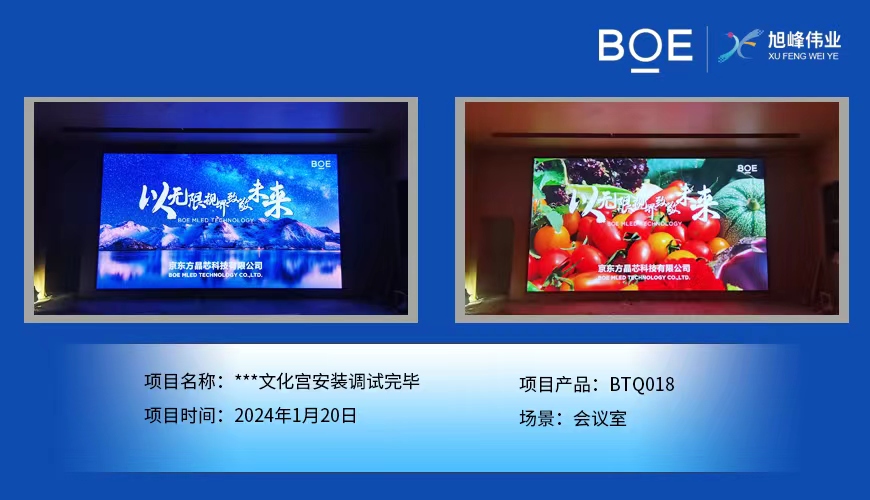 昌都***文化宮會議室BTQ018安裝調試完畢